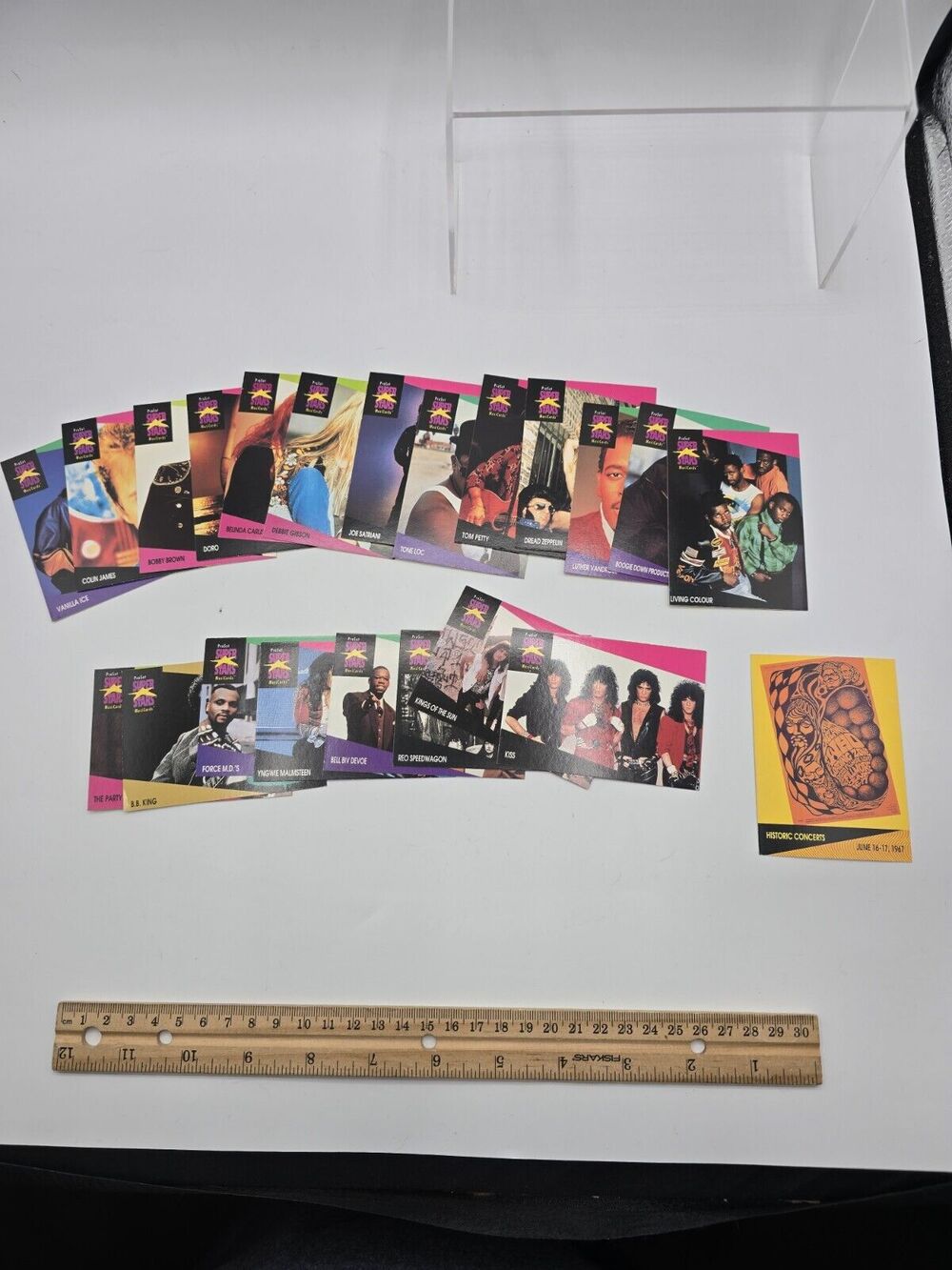 ProSet Super Stars MusiCards Janet Jackson Pretenders Go-Gos Debbie Gibson